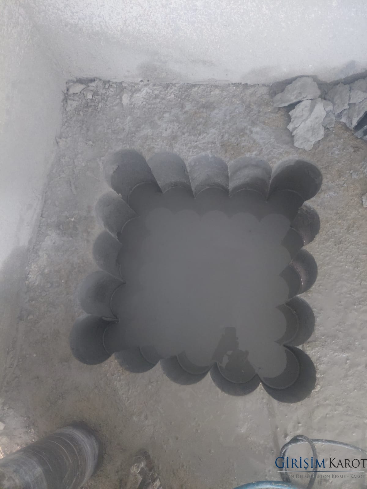 Hidrolik Makinayla Perde Beton Kesimi Florya